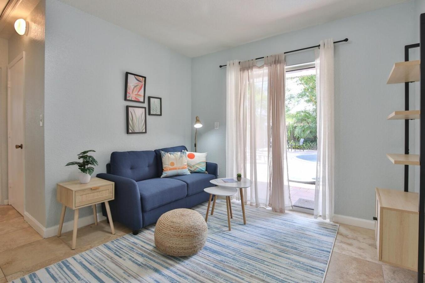 Coastal Villa W Amazing Courtyard - Splash Pad! サラソータ エクステリア 写真